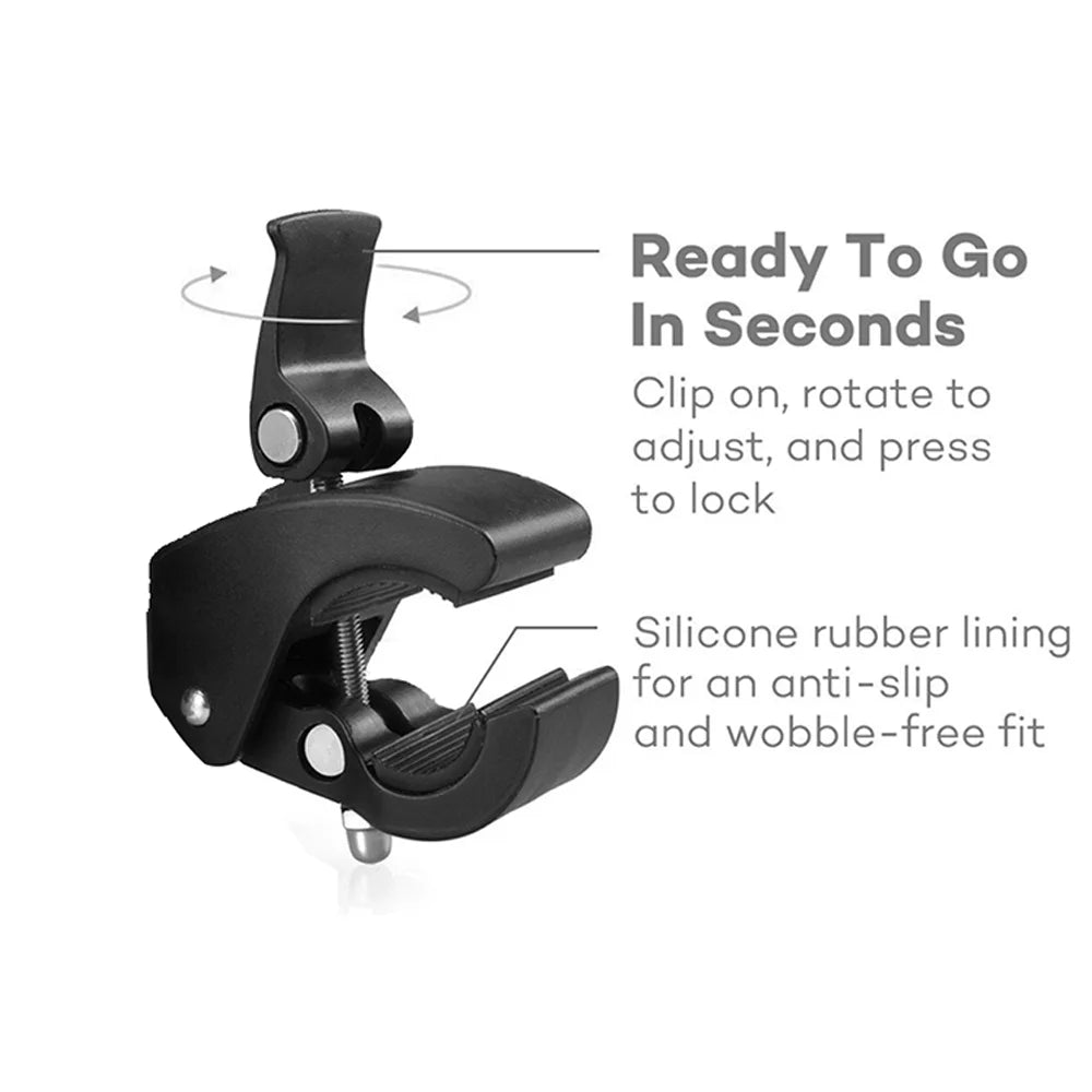 Mount Bracket Gym Treadmill Bike Handlebar Clip Stand Sports Adjustable tablet Holder Universal 4-13 inch for iPad 9.7 10.5 2018