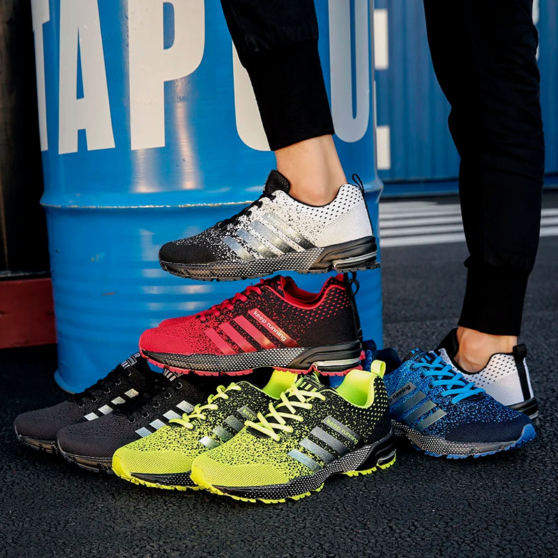 2023 New Men's and Women's Running Shoes Breathable Outdoor Mountaineers Light Sports Shoes Comfortable Training Shoes