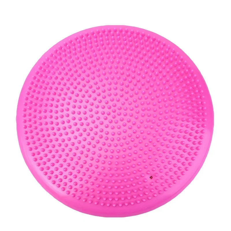 Yoga Balls Massage Pad Inflatable Stability Wobble Balance Disc Cushion Mat Fitness Exercise Training Ball balance ball