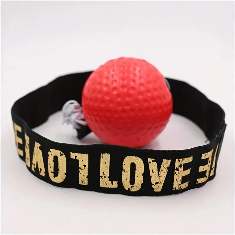 1 Set Boxing Reflex Speed Punch Ball Sanda Boxer Raising Reaction Force Hand Eye Training Set Stress Gym Boxing Exercise
