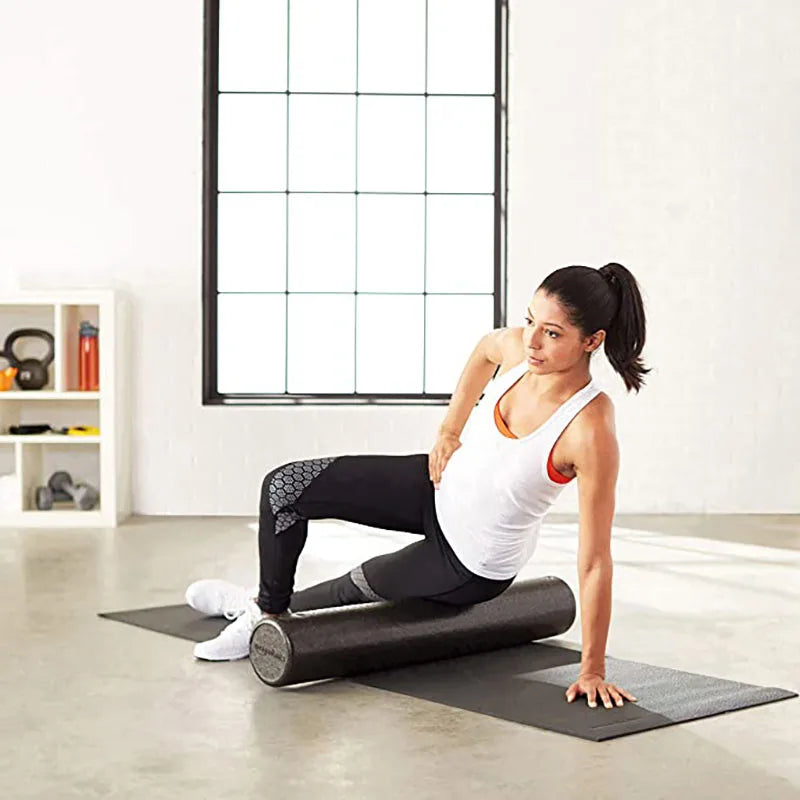 EPP Yoga Foam Roller Fitness Portable  Pilates Body Exercises Gym for Leg/Arm/Back/Feet Pain Self-Myofascial Treatment Tool
