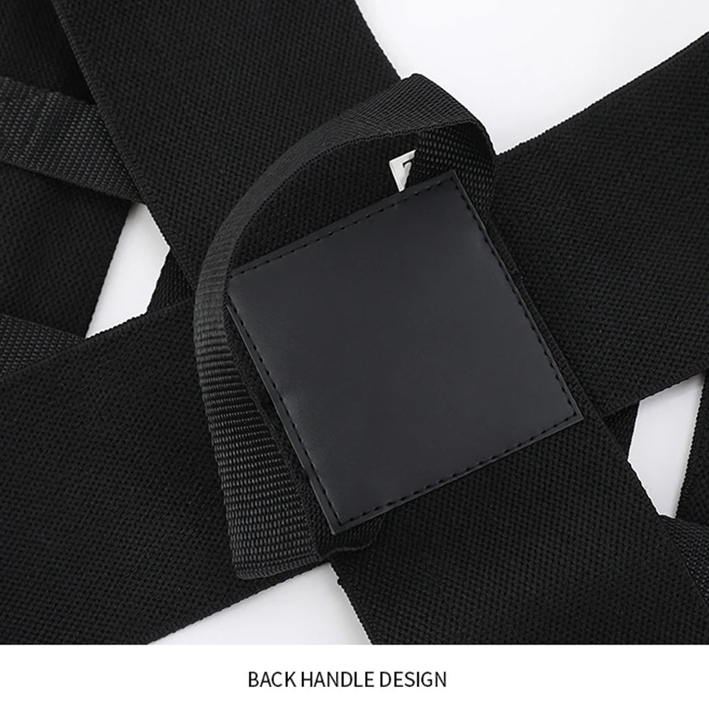 Adjustable Fitness Heavy Shoulder Strap Bench Press Shoulder Training Belt Push Chest Straight Back Correction Belt Open Shoulde