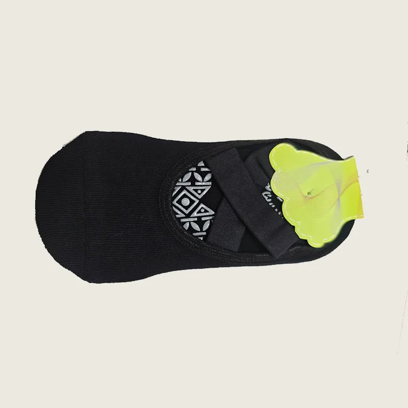Women Men Yoga Socks Anti Slip Bandage Sports Ladies Girls Ballet Socks Dance Sock Slippers Yoga Socks Non Slip Acupressure Mat