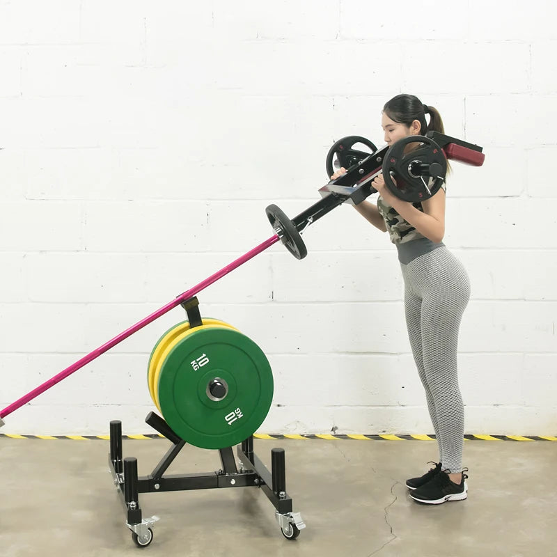 Heavy Duty Shoulder Press Barbell Landmine Attachments for Home Gym Back Core Strength Training Deadlift Squat Workout Equipment