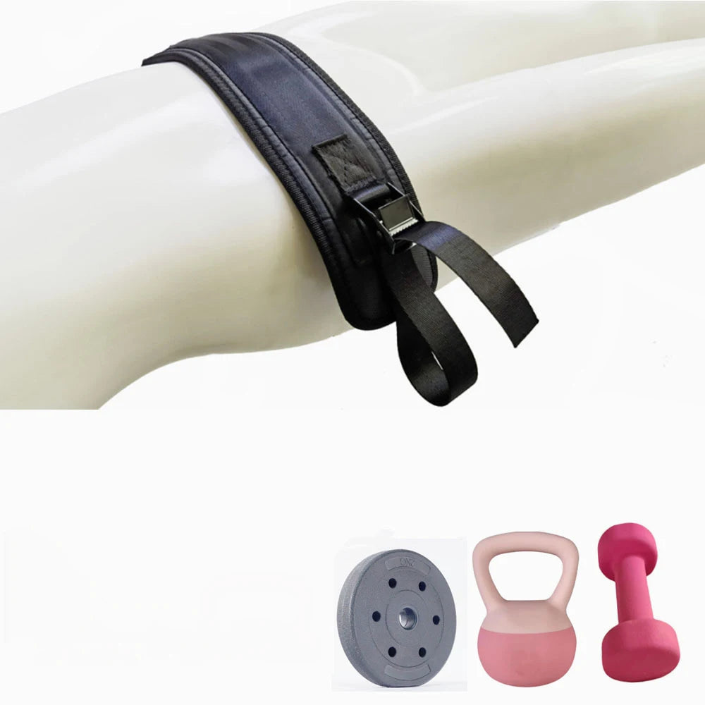 Hip Thrust Belt For Dumbbells And Kettlebells, Hip Thrust Pad Hip Trainer Booty Belt For Glutes, Bridges, Lunges