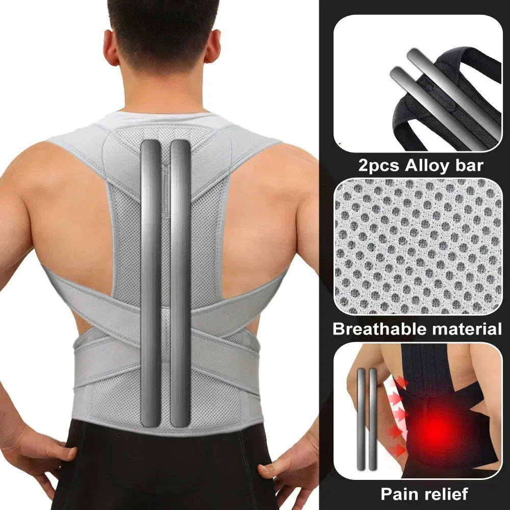 Alloy Rod Back Posture Corrector