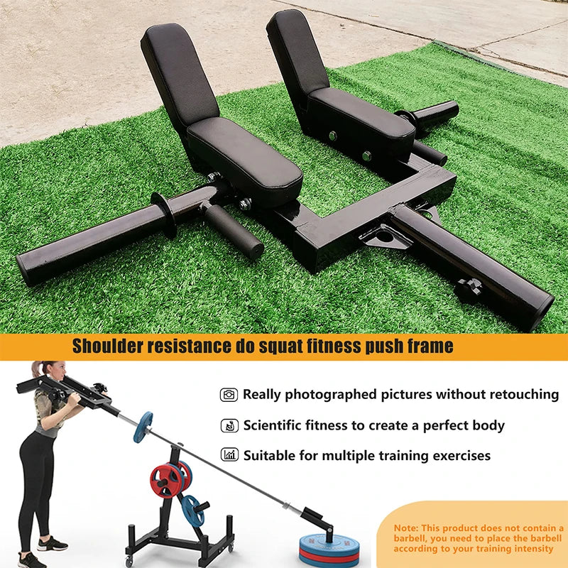 Heavy Duty Shoulder Press Barbell Landmine Attachments for Home Gym Back Core Strength Training Deadlift Squat Workout Equipment