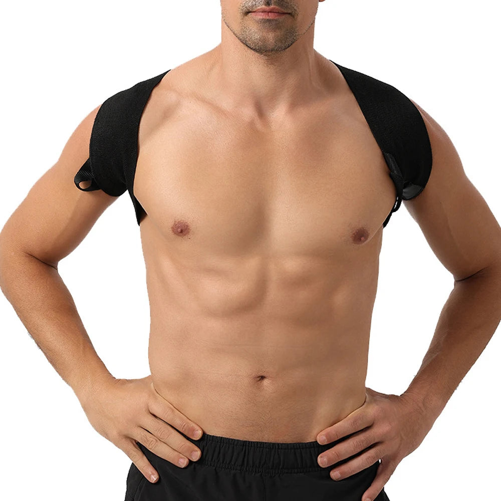 Adjustable Fitness Heavy Shoulder Strap Bench Press Shoulder Training Belt Push Chest Straight Back Correction Belt Open Shoulde