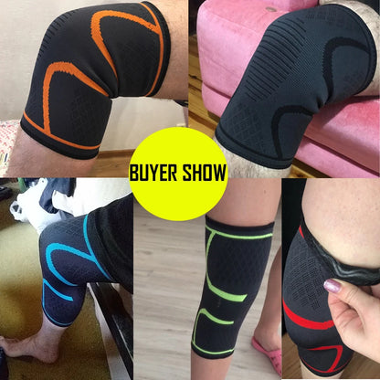 1 PCS Knee Support Braces Elastic Nylon Sport Compression Knee Pad Sleeve