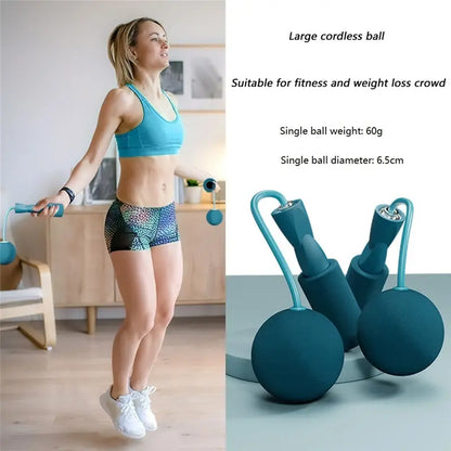 Cordless Jump Rope With Heavy Balls